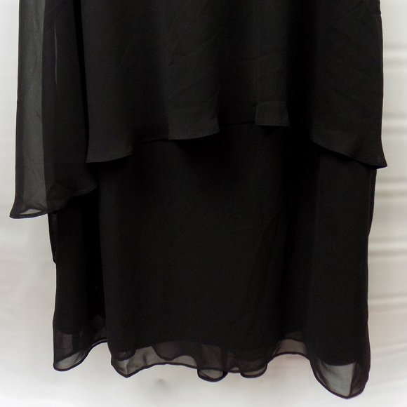 Scarlett Layered Embellished Neck Dress Sz 12 NWT - Picture 2 of 13